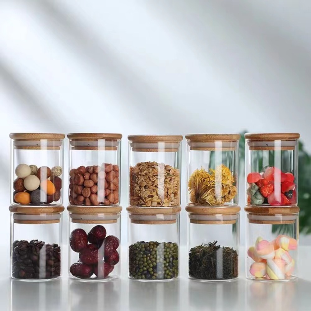 Homemade Food Snacks - Tanque de vidrio para almacenamiento de