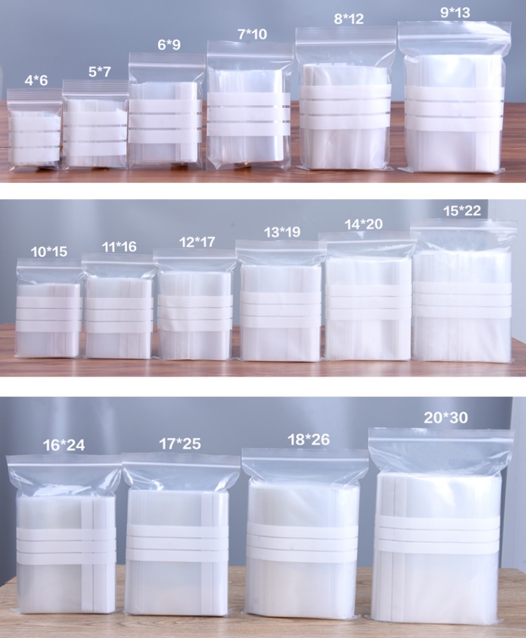 Paquete de 200 Bolsas de Plást - Snacks Food Labels reseña y precio