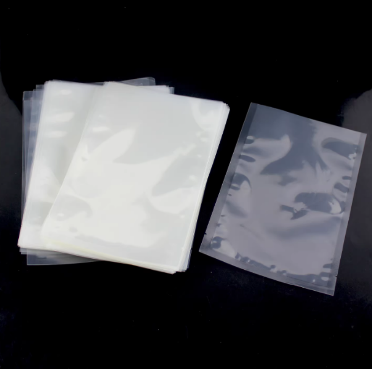 100 Bolsas de Plástico Transpa - Food Snacks Logos reseña y precio